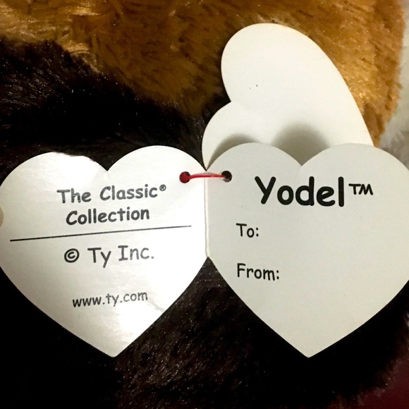 TY Beanie Babies Classics Yodel Plush Very Large Saint Bernard Dog - Picture 4 of 7